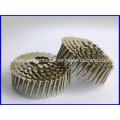 Electro Galvanized Coil Roofing Nail / Roofing Coil Clavo